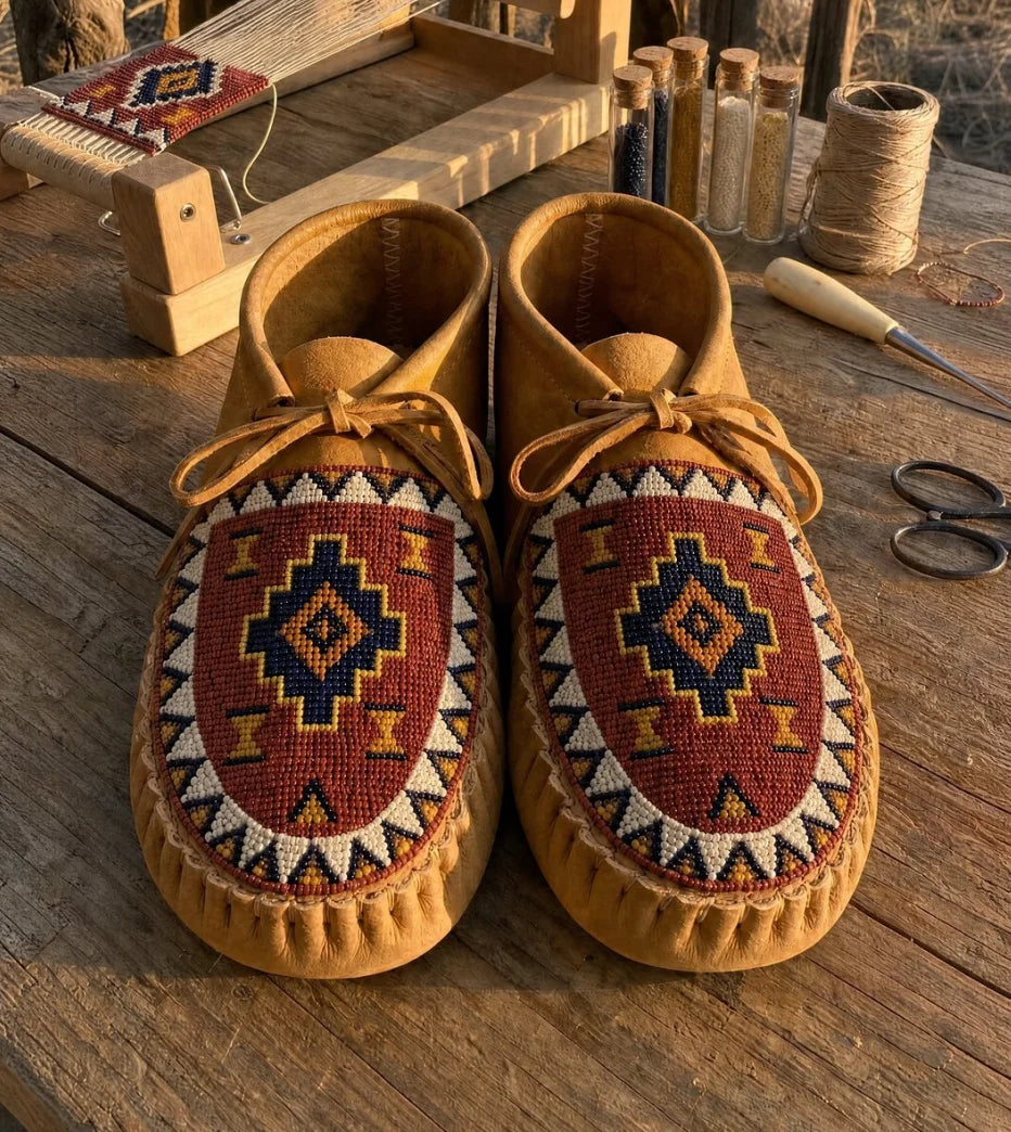 TekoaMoccasins - Handmade Native Shoes
