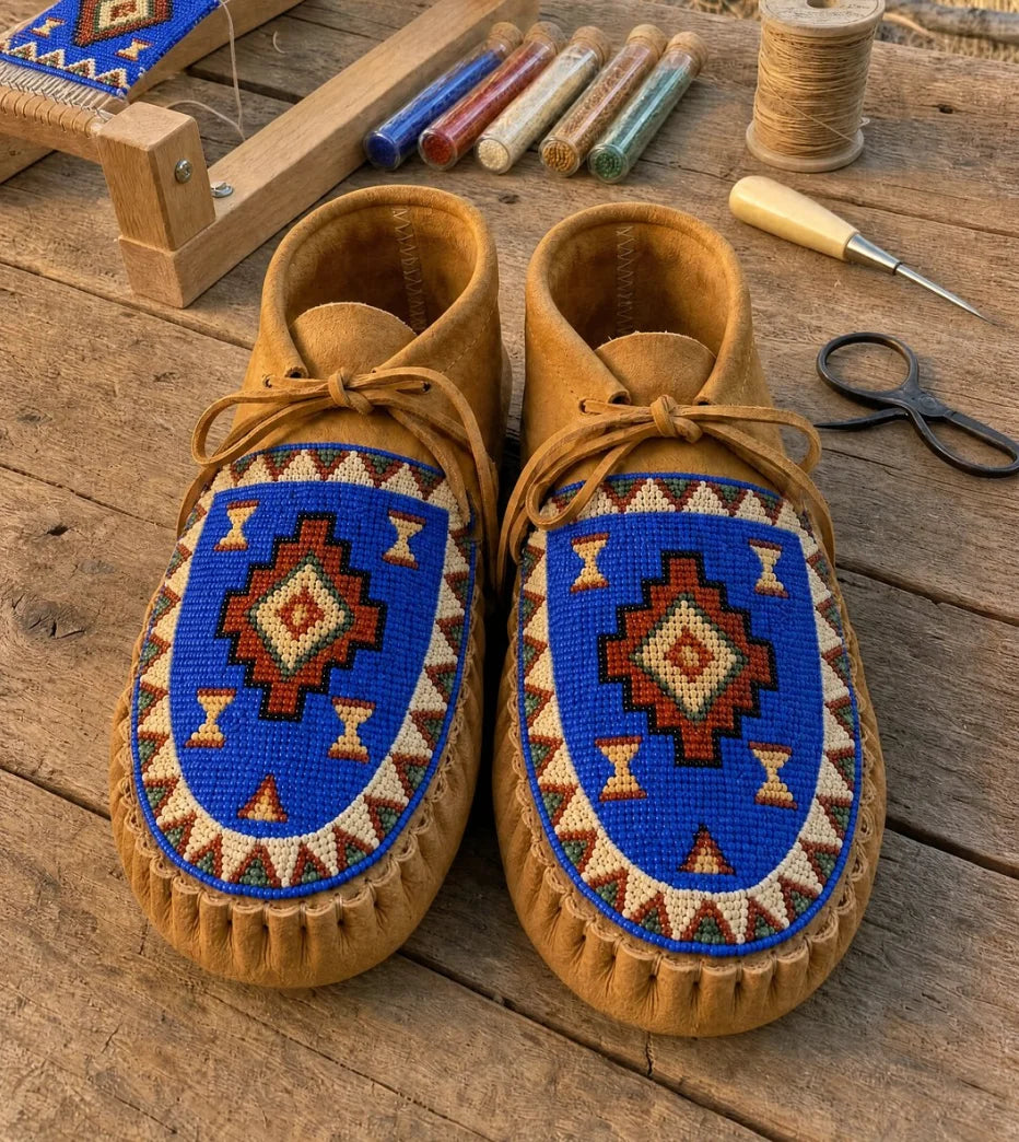 TekoaMoccasins - Handmade Native Shoes